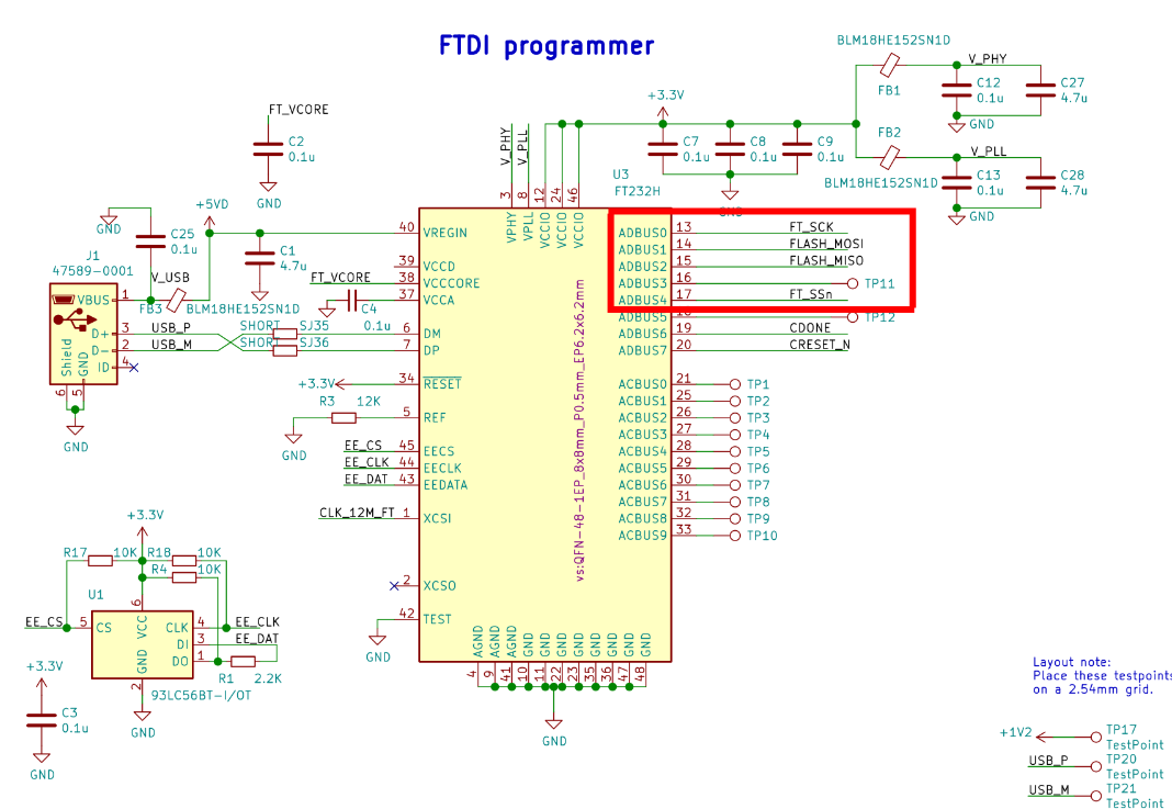 Upduino Schematic, Programmer Part